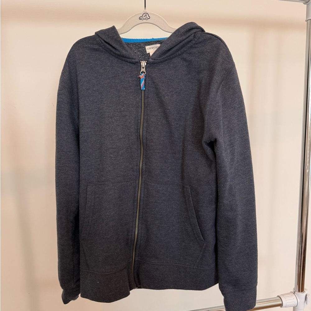 Crewcuts Blue Zip-Up Hoodie